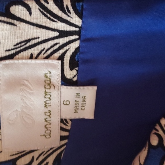 DONNA Morgan print shift dress - Picture 8 of 8